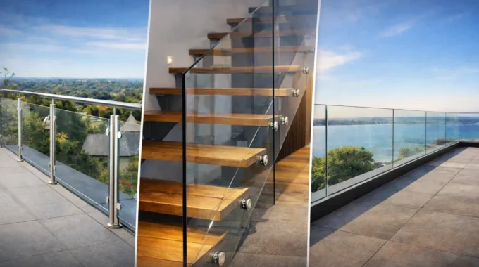 Milyen üvegkorlát típust válasszak? Oszlopos, pontmegfogásos vagy vonalmenti megoldás?